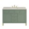James Martin Vanities Chicago 48" Single Vanity, Smokey Celadon, w/ 3 CM Siberian Silestone Top 503-V48-SC-3SFR - alternate 1