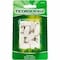 Ticonderoga Pencil Cap Erasers, White, Wedge, Vinyl, 25 / Pack, Latex-free, Non-toxic, Smudge-free, 72PK X38025 - alternate 3