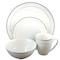 Gibson Home Palladine 16 Piece Dinnerware Double Gold Banded Set 116333.16 - alternate 3