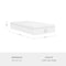 Martha Stewart SleepComplete 12 Inch Twin Medium Firm Triple-Action Cooling Gel Memory Foam Mattress CL-MODD1-12T-MS - alternate 12