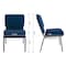 Flash Furniture Hercules Church Chair, Blue Back, 21-1/4 in W 25" L 33" H, Fabric Seat FD-CH0221-4-SV-NB24-BAS-GG - alternate 9
