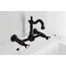 Kingston Brass Two-Handle Wall Mount Bridge Kitchen Faucet, Oil Rubbed Bronze KS2445BPL - alternate 5