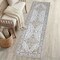 Jonathan Y Superbia Boho Medallion Border Non-Slip Machine-Washable Beige/Cream 2 ft. x 8 ft. Runner Rug WSH502G-28 - alternate 1