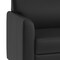 Flash Furniture HERCULES Diplomat Black LeatherSoft Loveseat with Clean Line-Stitched Frame and Chrome Legs BT-827-2-BK-CHR-GG - alternate 8
