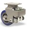 Hamilton Aerospace Spring Loaded Workhorse Swivel Caster, 6" x 2" Ergo-Glide XT Wheel S-AEZFWH-6EGB-1 - alternate 1