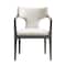 Manhattan Comfort Eloria Wood Chenille Armchair in Cream DC1623-1 - alternate 9