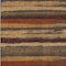 Homeroots 5' X 8' Chocolate Beige And Copper Striped Washable Indoor Outdoor Area Rug 598879 - alternate 7