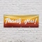 Signmission Thank You, 48 Inch x 120 Inch, Vinyl Banner B-120-30886 - alternate 5