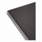 Tru Red Wirebound Soft-Cover Business-Meeting Journal, 1-Subject, Meeting-Minutes/Notes Format, Black Cover TR54985 - alternate 3