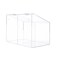 Omnimed Acrylic Bulk Dispenser, 2 Compartments, Clear 304211 - alternate 6