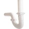 Keeney Mfg 1-1/4 White Plastic J-Bend Heavy Duty Washer 10200WK - alternate 1