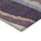 Homeroots 3' X 5' Plum Purple And Ivory Abstract Washable Indoor Outdoor Area Rug 600984 - alternate 5