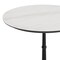 Flash Furniture 24" Round White Faux Marble Table, 22.75x22.75 Black Bistro Base, Seamless Surface Technology ST-RD24-WHMAR-SDAT2222-GG - alternate 9