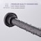 Anzzi 35-55 Inches Shower Curtain Rod with Shower Hooks in Oil Rubbed Bronze AC-AZSR55ORB - alternate 6