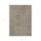 Homeroots 3' X 5' Brown And Beige Geometric Washable Indoor Outdoor Area Rug 596908 - alternate 5