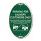 Signmission Parking for Laundry Customers Only - Unauthor, 12 In X 18 In Architectural, Heavy Gauge Aluminum A-OV-G-1218-23443 - alternate 1