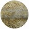 Homeroots 8' Brown Gray And Ivory Round Abstract Washable Indoor Outdoor Area Rug 603079 - alternate 6