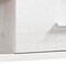 Homeroots 72" Cream Wood Six Tier Etagere Bookcase with A Drawer 630385 - alternate 4