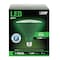 Feit Electric LED Bulb, Flood/Spotlight, PAR38 Lamp, E26 Lamp Base, Green Light PAR38/G/10KLED/BX - alternate 2