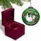 Homeroots Just Hanging Sloth Merry Lights Hand Painted Mouth Blown Glass Ornament 477506 - alternate 1
