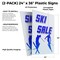 Signmission Ski Sale, Plastic Signs Only 24 Inch x 36 Inch, Corrugated Plastic, 2PK CSB-2436-2PACK-Ski Sale - alternate 2