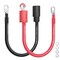 Wrightmaster 4 AWG 1FT Battery Cable with Anti-Spark Terminals, Waterproof Inverter Cable ZR-JDA-L04300 - alternate 1