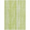 Homeroots 8' X 10' Artichoke Green And Ivory Botanical Leaves Washable Indoor Outdoor Area Rug 581957 - alternate 7