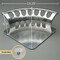 Kings County Tools Tools 13 in Cast Aluminum Hose Rack  Curved Design Holds 100 ft of 1/2 in & 50 ft of 5/8 in Hose GW39A01-06 - alternate 6