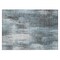 Homeroots 2' X 3' Teal Abstract Washable Non Skid Indoor Outdoor Area Rug 563619 - alternate 7