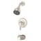 Symmons Origins Single Handle Tub and Shower Faucet Trim Kit - 1.5 GPM (Valve Not Included) 9602-PLR-1.5-TRM-STN - alternate 1