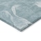 Homeroots 3' X 5' Teal Blue And Aqua Abstract Washable Indoor Outdoor Area Rug 587488 - alternate 7