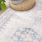 World Rug Gallery Vintage Bohemian Machine Washable Non Slip Area Rug 2 ft x 3 ft Beige 6024BEIGE2X3 - alternate 10