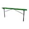 Leisure Craft Bench w/o Back, Ingroud Mount, 8ft., Green B8XPIG-GREEN - alternate 1