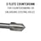 Drill America 3/8"-90 HSS 3 Flute Center Reamer DEWCSK3/8-90 - alternate 8