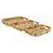 Homeroots Set of Three Natural Water Hyacinth Rectangular Basket Trays 571502 - alternate 7
