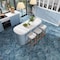 Apollo Tile 9 x 11 in. Textured Indigo Blue Porcelain Hexagon Wall and Floor Tile 8.07 sq ft/case, 16PK HEX88BORAZLA - alternate 6