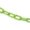 Mr. Chain 2" x 200' Safety Green Plastic Safety Chain 50014-200 - alternate 1