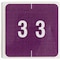 Smead Label, Dcc, Endtab, 3, Prple Pk SMD67423 - alternate 2
