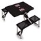 Picnic Time Family Of Brands Mississippi State Bulldogs - Picnic Table Portable Folding Table, Black 811-00-175-384-0 - alternate 1