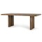 Homeroots 80" Brown Solid Wood Dining Table 549039 - alternate 7