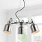 Jonathan Y Liam 20 in. 3-Light Metal LED Chandelier, Nickel JYL6114A - alternate 10