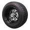Antego 205/50-10 with 10x7 Fusion Glossy Black Wheels for Golf Cart Single A107013900916042055010 - alternate 6