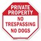 Signmission Private Property No Trespassing No, 10 Inch X 10 Inch, Plastic Sign OC-P-10-139 - alternate 1