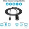 Startech.Com BLACK 6.6FT/2M USB TYPE C DP ALT MODE HBR2 TO HDMI 2.0 CABLE 4K 60HZ/1080P / 7.1 CDP2HD2MBNL - alternate 6