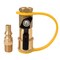 Flame King 14 Female NPT x Female Quick Connect Shutoff Valve 14 Male NPT x Male Quick Connect Full Flow P AB226 - alternate 1