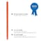 Stop-Lite Orange PVC Flagger Pole AD-610 - alternate 6