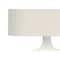 Homeroots 26" Cream Gourd Table Lamp With Cream Drum Shade 545798 - alternate 6