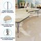 Flash Furniture Commercial Adjustable Height Kidney Activity Table with Short Legs in LT NAT XU-A4896-KIDNY-LTNAT-T-P-GG - alternate 10