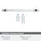 Amerock Highland Ridge 8-13/16 inch 224mm Center-to-Center Polished Chrome Cabinet Pull BP5532826 - alternate 3