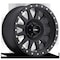 Method Race Wheels 15X8 DOUBLE STANDARD 5X4.5 BP 3.5IN B/S -24 O/S - MATTE BLACK MR30458012524N - alternate 5